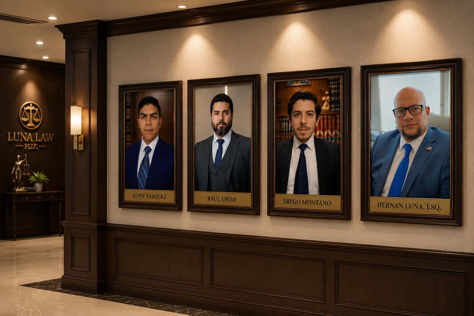 The Luna Law team — South Florida family law and criminal defense attorneys serving Miami-Dade and Broward Counties