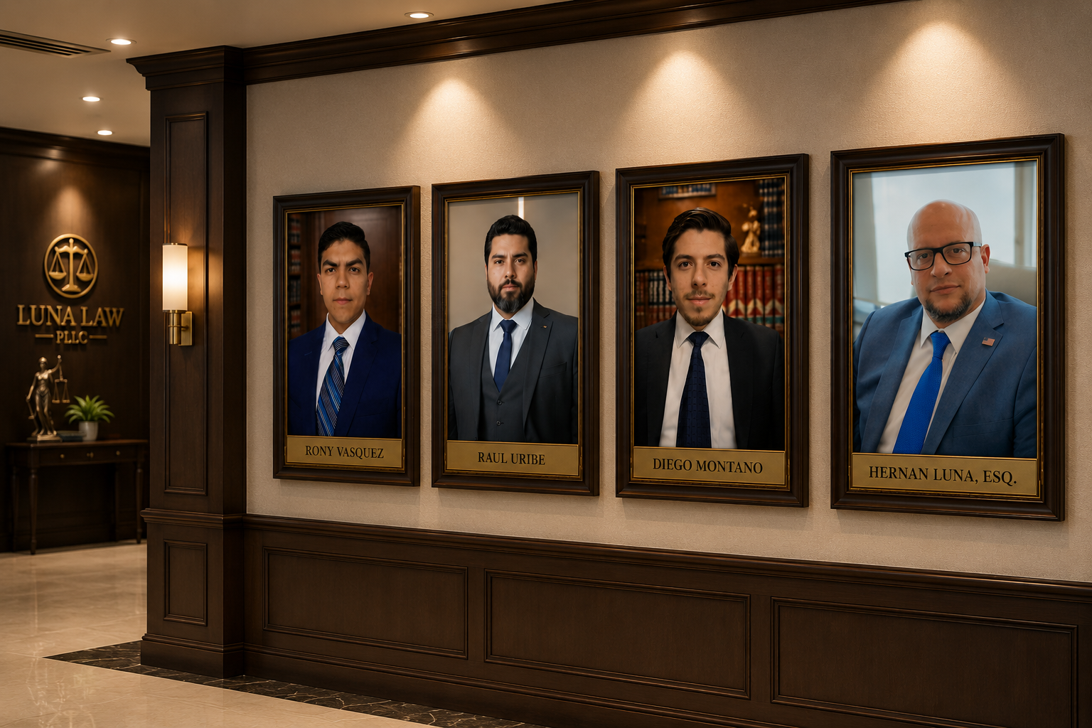 The Luna Law team — South Florida family law and criminal defense attorneys serving Miami-Dade and Broward Counties